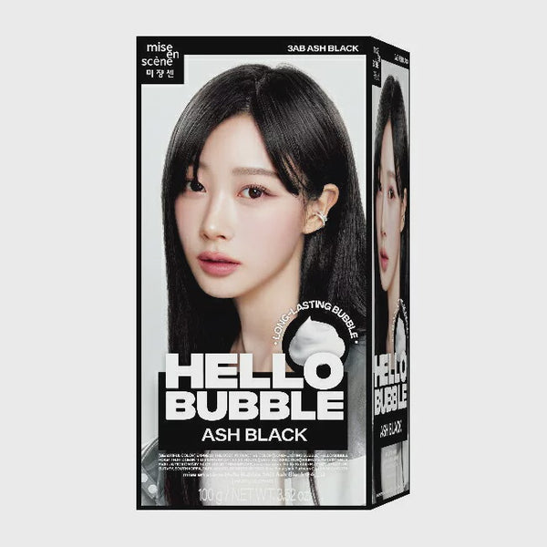 MISE EN SCENE HELLO BUBBLE -3AB ASH BLACK