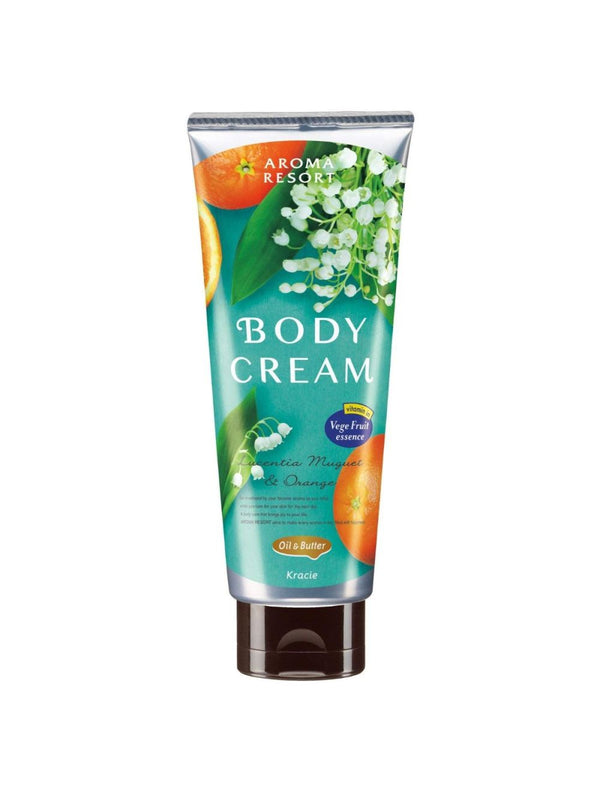 KRACIE AROMA RESORT BODY CREAM 170G