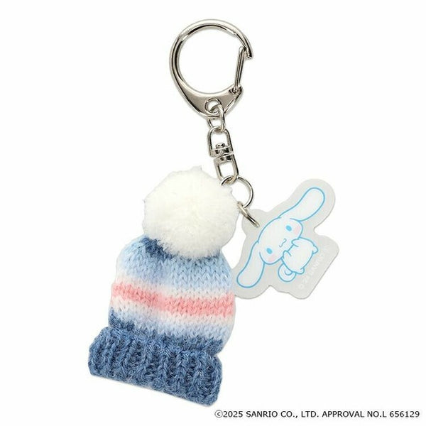 SANRIO C MINIATURE KNIT CHARM KNIT HAT CINNAMOROLL