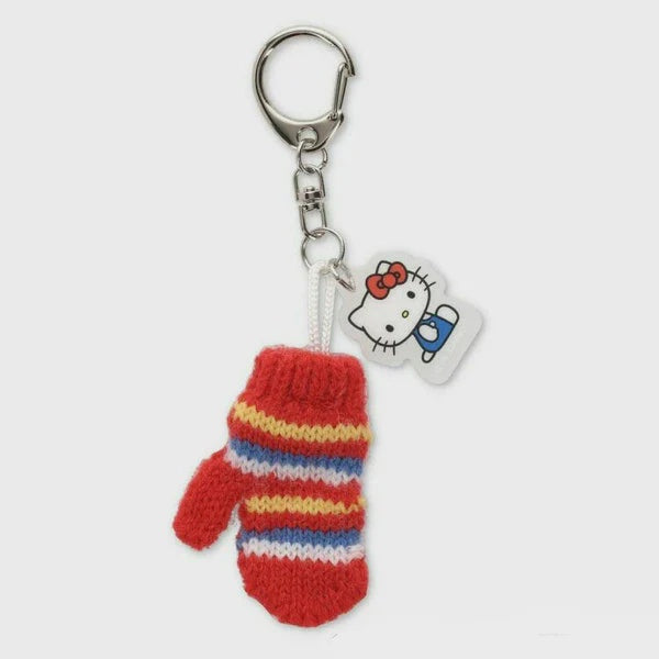 Sanrio C Miniature Knit Charm Mitten Hello Kitty