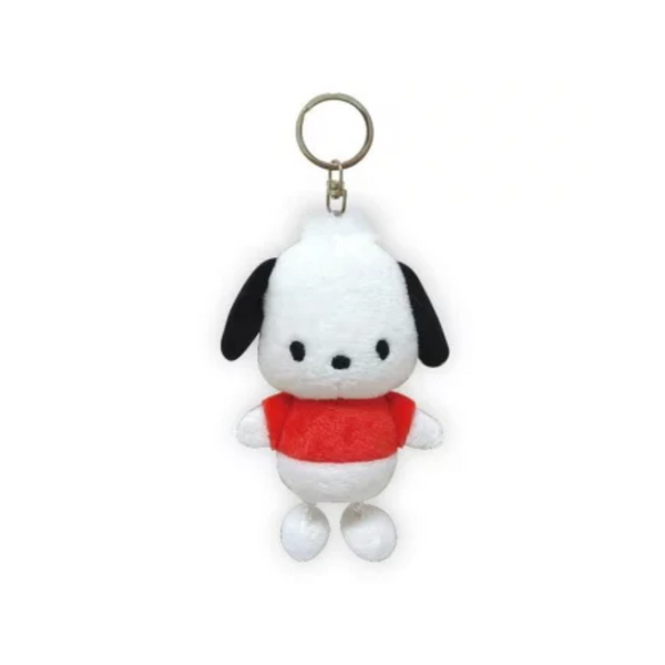 Sanrio Pochacco Hanging Legs Keychain Mascot Plush Toy Keychain
