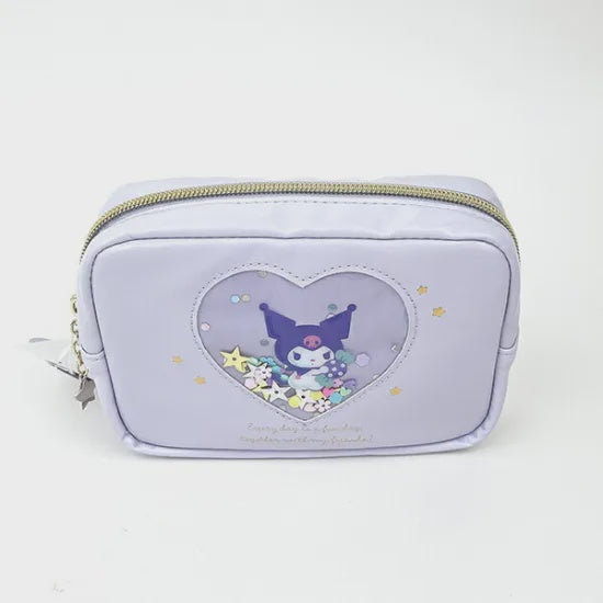 SANRIO SHAKASHAKA BOX POUCH KUROMI