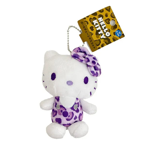 Sanrio Hello Kitty Leopard Print BC Mascot (Purple)