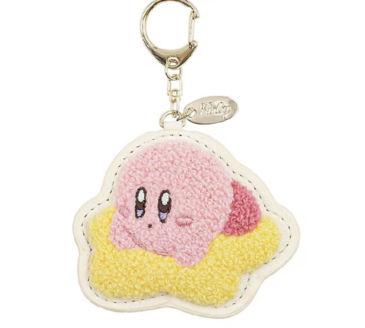 KIRBY Sagara Embroidery Keychain  - Star