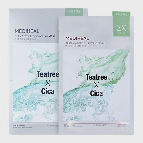 Mediheal Dermacineergy Wrapping Mask Calming 4PCS