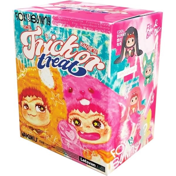 POP MART Wakuku Fuzzy Trendy Fun Party Series Trading Figures