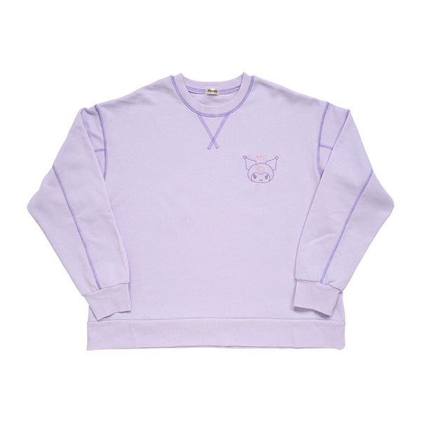 SANRIO KUROMI ADULT SWEATSHIRT M-L SIZE