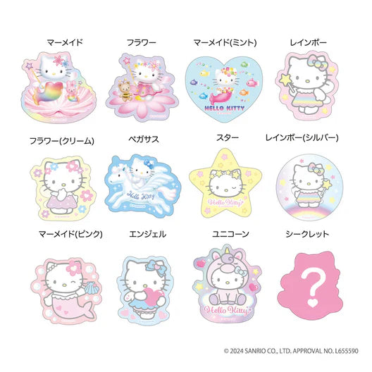 Sanrio Hello Kitty Trading Sparkling Sticker Box Blindbox