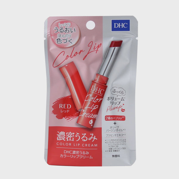 DHC RICH MOISTURE COLOR LIP CREAM RED