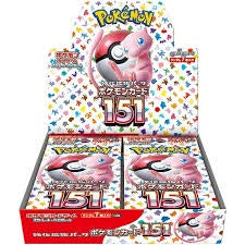 Pokemon Card Game TCG Booster Box SV2a - Pokemon Card 151 Whole Box