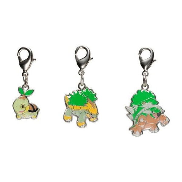 POKEMON CENTER ORIGINAL METAL KEYCHAIN SERIES - TURTWIG