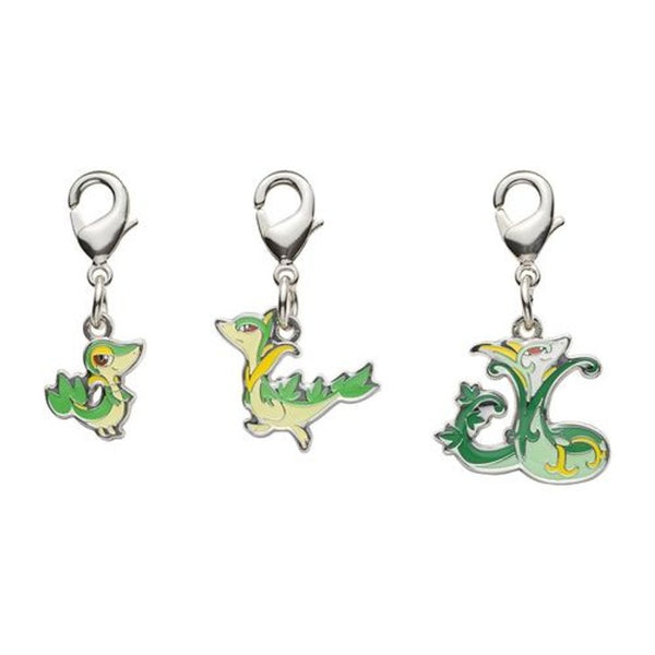 Pokemon Center 2023 Metal Charm # 495 496 497 Snivy Servine Serperior