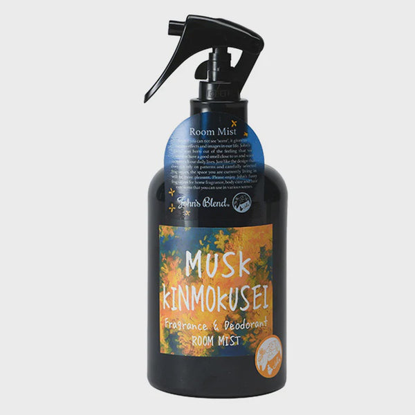 JOHN'S BLEN MUSK KINMOKUSEI 2024 FRAGRANCE AND DEODORANT ROOM MIST 280ML