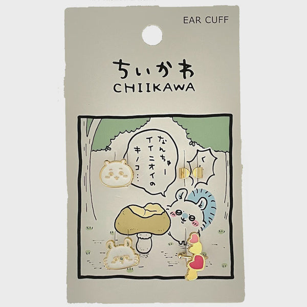 Chiikawa Ear Cuff Gold Design