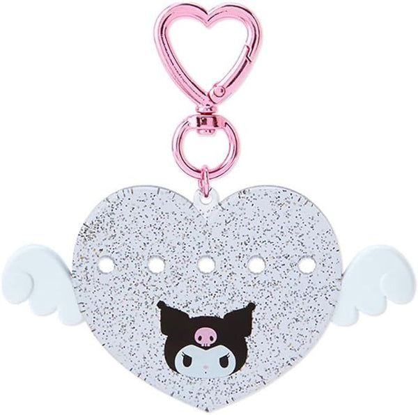 SANRIO Winged Heart Keychain Kuromi Mai Pachi Run Series