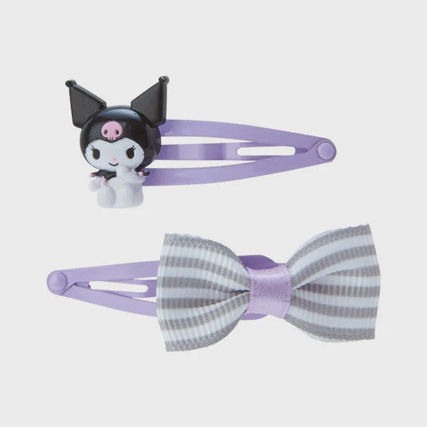 SANRIO KUROMI HAIRPIN SET 2PCS