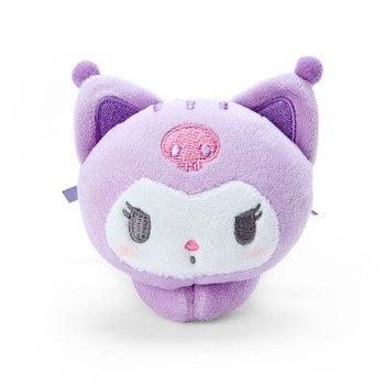 SANRIO Mini Plush Doll Clip Healing Cat- Kuromi