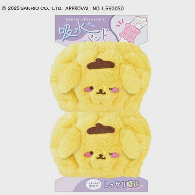SANRIO Pom Pom Purin Sanrio Characters Absorbent Wristband