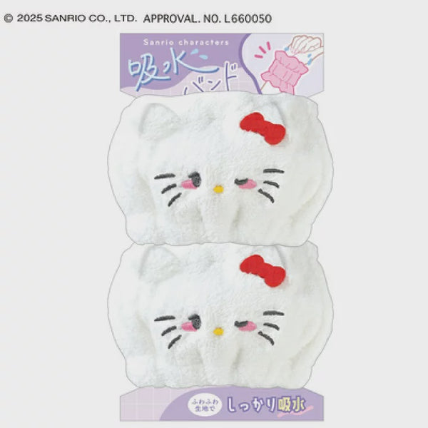 SANRIO Absorbent Wristband with Hello Kitty