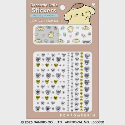 SANRIO Decorate Little Sticker Pompompurin