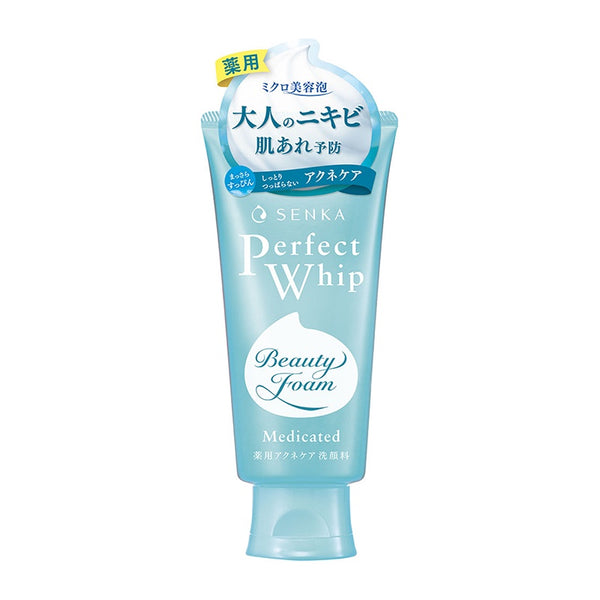 SENKA Fine Today,Senka Facial Cleansing Perfect Whip Medicated Acne Care 120g