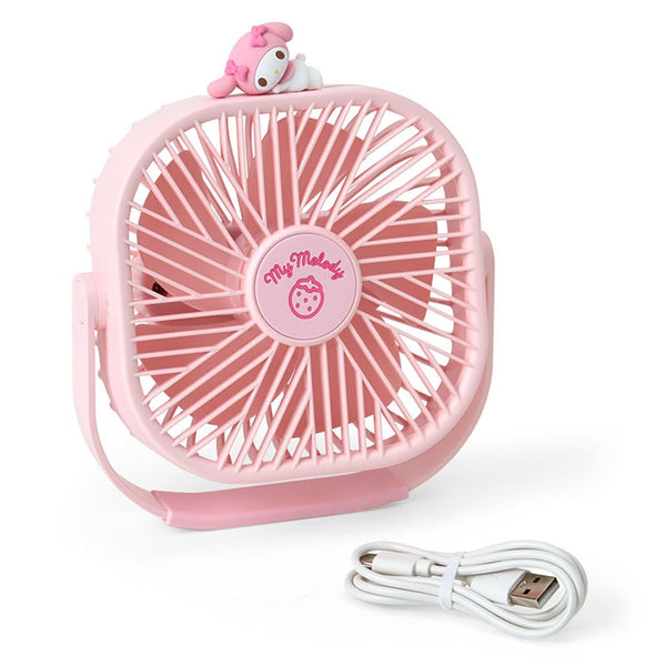 SANRIO My Melody Takuji Senbei Desk Fan