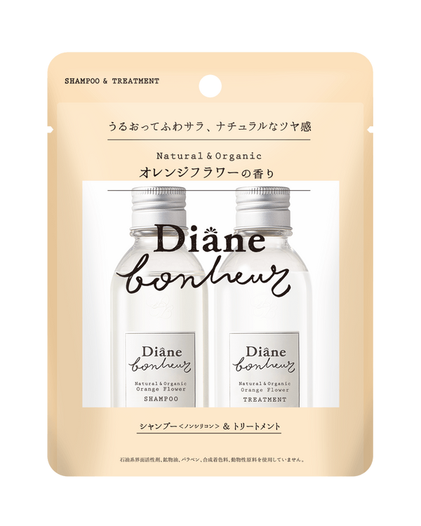 DIANE MINI SET SHAMPOO & TREATMENT - ORANGE FLOWER SCENT 40ML X 2