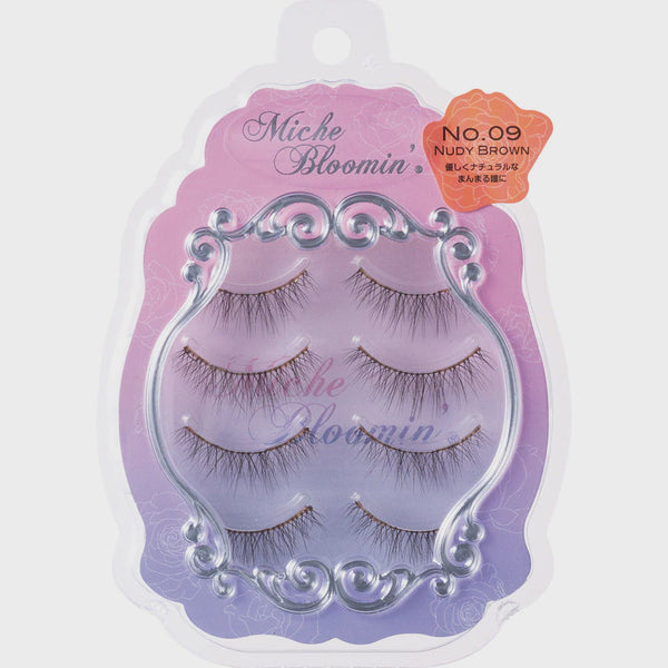 MISH BLOOMIN EYELASH NO.09 NUDE BROWN