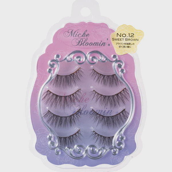 MICHE BLOOMIN EYELASH  NO. 12 SWEET BROWN