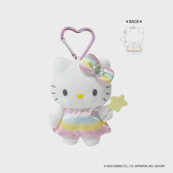 SANRIO Hello Kitty Fantasy Mascot Keychain Fairy (Rainbow)