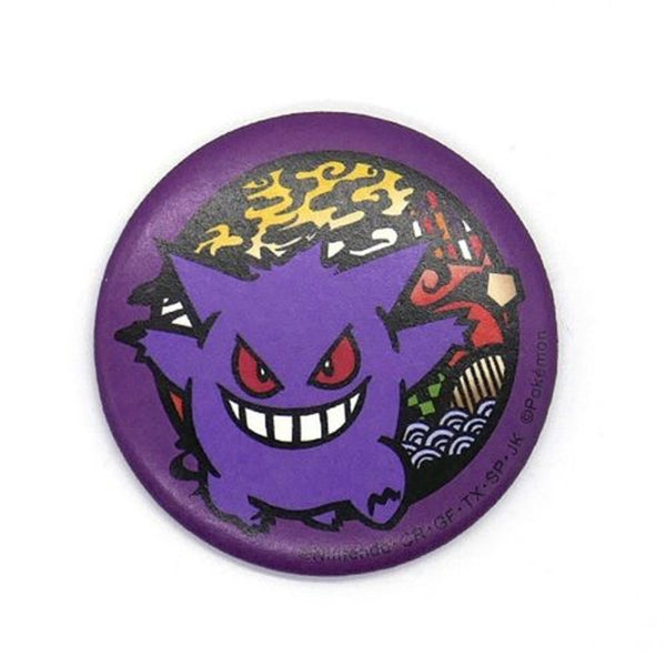 POKEMON:KIRIE SERIES WASHI CAN BADGE GENGAR