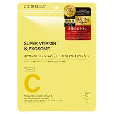 CICIBELLA PAVITA EX MASK 7 SUPER VITAMIN X EXOSOME 7PCS
