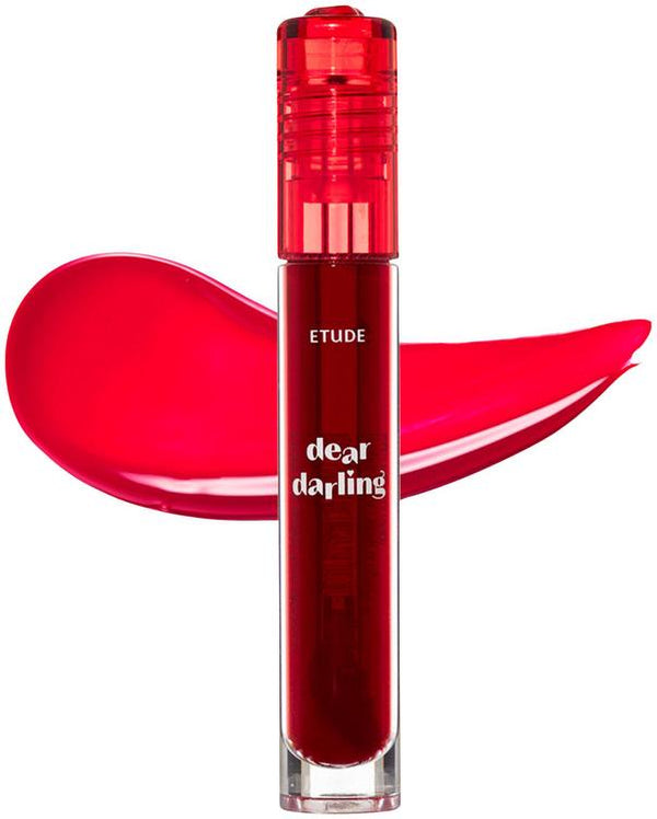 ETUDE DEAR DARLING WATER GEL TINT #O4 PLUM RED 5G