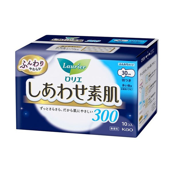 KAO LAURIER FOR HEAVY NIGHT USE WITH WINGS 10PCS