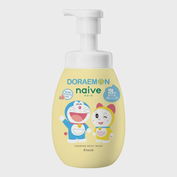 KRACIE NAIVE FOAMING BODY SOAP DORAEMON DESIGN 600ML