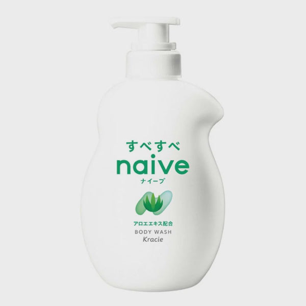 KRACIE NAIVE BODY SOAP ALOE PUMP 530ML