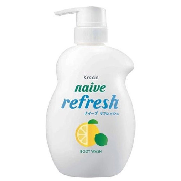KRACIE NAIVE BODY SOAP REFRESH PUMP 530ML