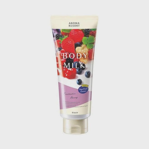 KRACIE AROMA RESORT BODY MILK FANTASTIC BERRY 200G