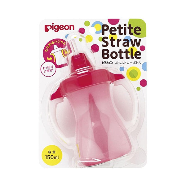 PIGEON PETIT STRAW BOTTLE MILKEY STRAWBERRY 150ML