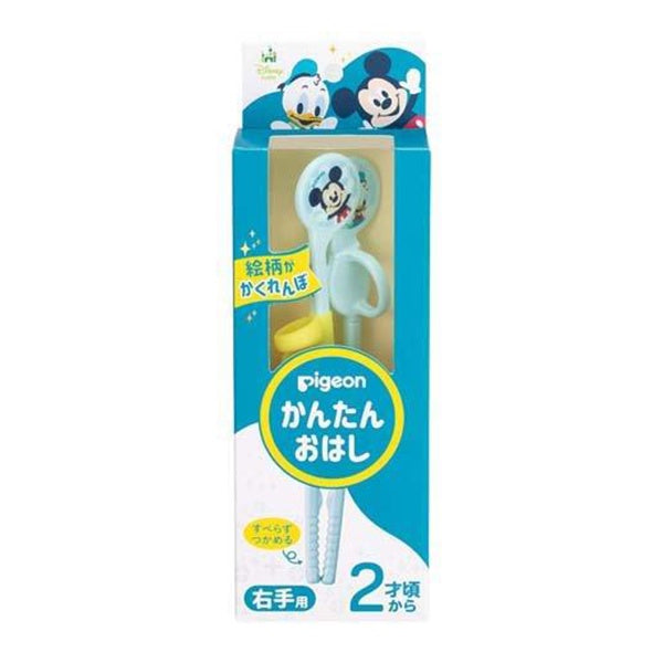 PIGEON  CHILDREN'S TRAINING CHOPSTICKS  MICKEY & DONALD