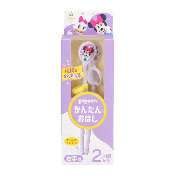 PIGEON  CHILDREN'S TRAINING CHOPSTICKS MINNIE & DAISY