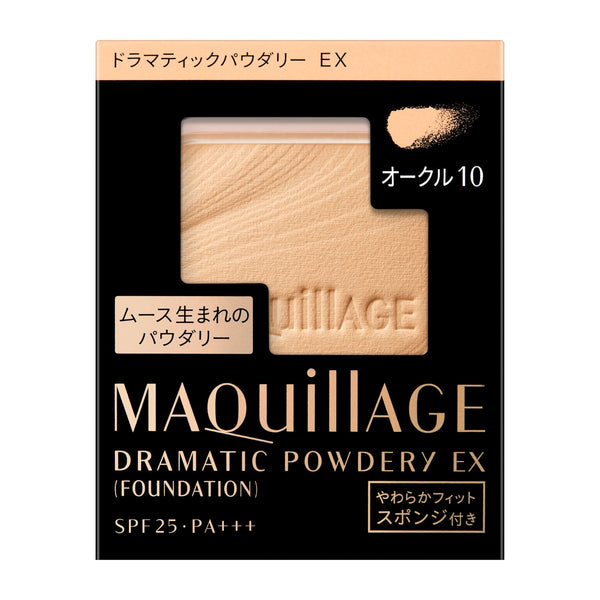 Maquillage Dramatic Powdery EX Foundation Refill Japan Ocher 10