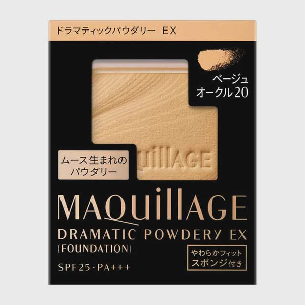 MAQuillAGE Dramatic Powdery EX Refill Foundation Beige Ocher 20 Medium Brightness 9.3g