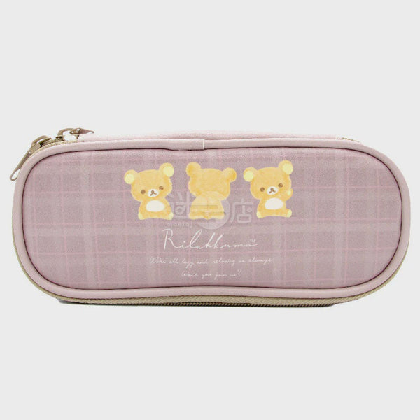 SKATER RILAKKUMA MULTIFUNCTIONAL COSMETIC BAG
