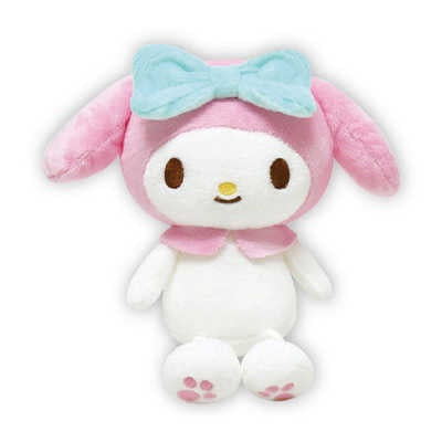 Sanrio Melody Hanging Legs Keychain Mascot Plush Toy