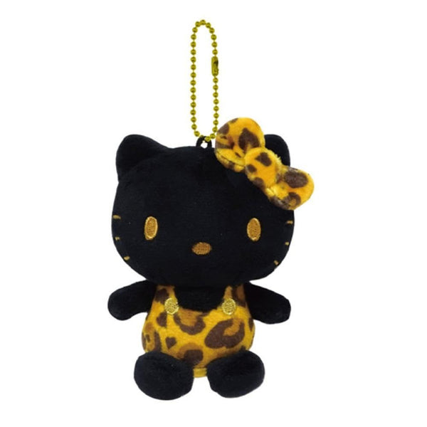 Sanrio Mascot Holder - Hello Kitty Leopard Yellow Black