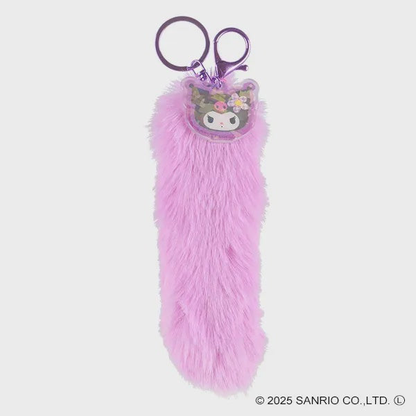 Sanrio Characters Tail-shaped Fuzzy Holder Kuromi