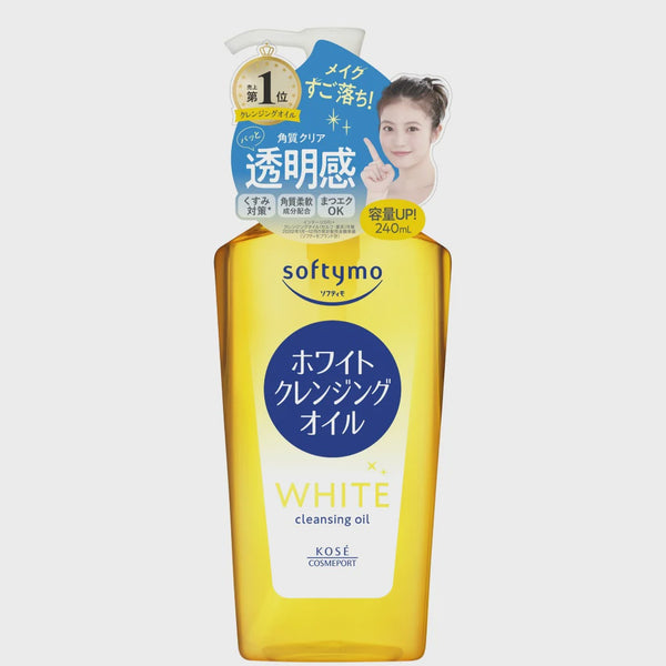 KOSE SOFTYMO CLEANSING OIL WHITE 240ML