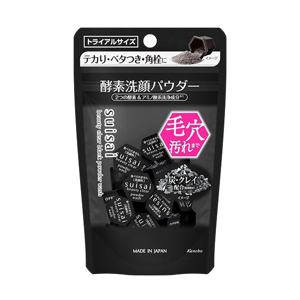KANEBO SUISAI BEAUTY CLEAR BLACK POWDER WASH 15PC
