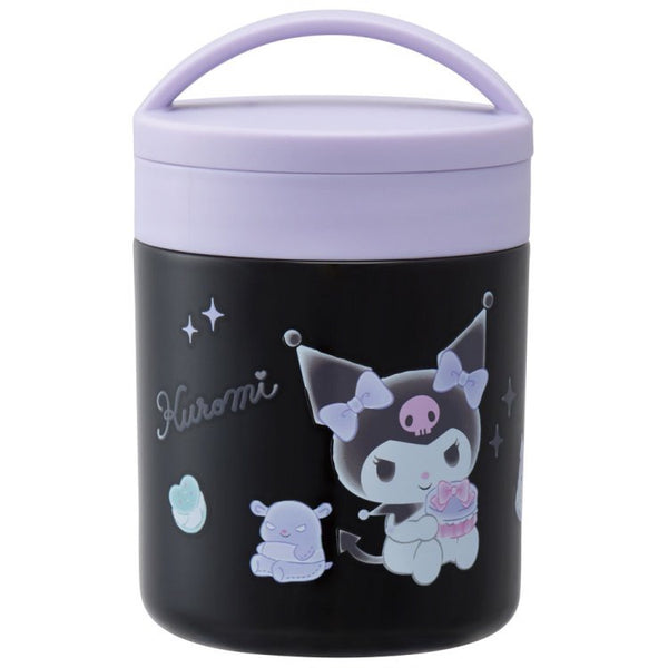 SKATER SANRIO KUROMI INSULATED COLD DELICA POT 300ML